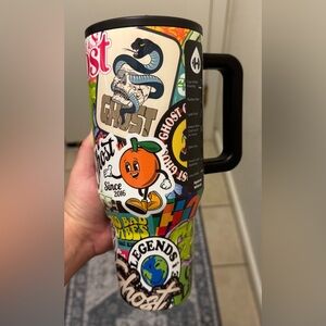 HydroJug x Ghost Collab Traveler Sticker Print